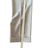 Pantaloni Briglia 1949 - Modello Tiberios - Fresco Lana Grigio Chiaro XXL