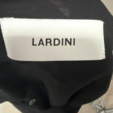 Camicia Lardini in Seta Trasparente - Nero