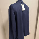 Lardini Giacca/Camicia Cashmere e Lana XL Blu Navy Bellissima