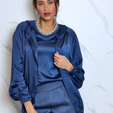 Blusa satinata