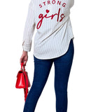 Camicia Strong girl