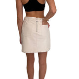 Mini gonna in ecopelle