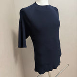 T-Shirt Alpha Studio in Cotone Blu a Costine – Taglia 50