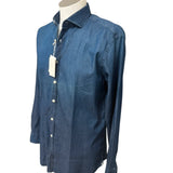 Camicia Gherardi in Denim - Taglia XL (Collo 42)