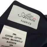 Camicia Xacus Tailor Fit - Blu Navy in Tessuto Stretch Albini