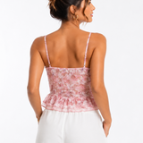 Top  Flora a corsetto