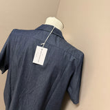 Camicia Diego Rodriguez in Denim Blu – Taglia L – Made in Italy
