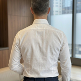 Camicia Barba Napoli - Collezione Journey - Bianco Ottico (Tg. 41/L)