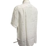 Camicia Lacoste – Regular Fit in Lino Bianco