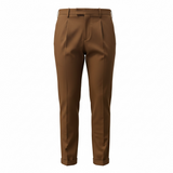 Pantalone PT Torino "Silkochino" – Tabacco