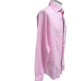 Camicia Manuel Ritz in Lino Rosa