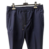 Pantalone Lardini Jogger in Lana – Blu Navy
