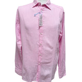 Camicia Manuel Ritz in Lino Rosa