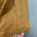 Camicia Alpha Studio in Puro Lino – Color Senape (Taglia 50)