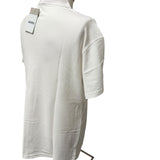 Polo Aspesi in Piqué di Cotone Stretch – Bianco