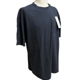C.P. Company T-Shirt blu in cotone sottogiacca