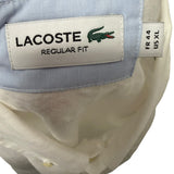 Camicia Lacoste – Regular Fit in Lino Bianco