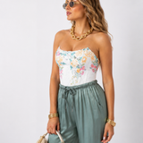 Top corsetto Garden