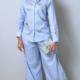 Pantalone Gioiello a righe