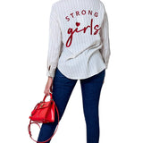 Camicia Strong girl