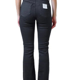 Jeans nero Calvin Klein skinny bootcut a vita alta
