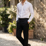 Pantalone Classico Lardini in 100% Lana - Nero
