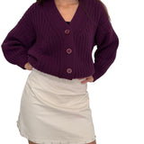 Mini gonna in ecopelle