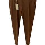 Pantaloni Briglia 1949 Modello Tiberios - Lana Vergine - Marrone - Taglia 54