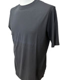 T-Shirt Kired in Crêpe di Cotone – Grigio Scuro taglia L
