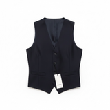 Gilet Sartoriale Lardini Blu Notte – Fresco Lana – Taglia 46