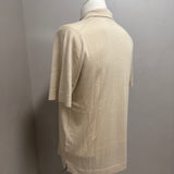 Alpha studio Polo Cashmere e Seta colore Beige