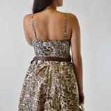 Mini abito Leopardato Vicolo