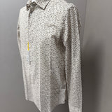Camicia Manuel Ritz Uomo Pattern Geometrico - Beige