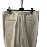 Pantaloni Lardini in 100% Lino - Beige Sabbia - Taglia 54