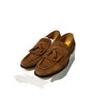 Doucal's – Mocassino Tassel in Suede Tabacco