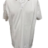 Polo Aspesi in Piqué di Cotone Stretch – Bianco