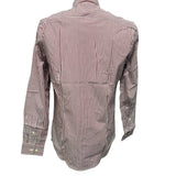 Camicia Hamaki-Ho – Rigata Bianco e Bordeaux