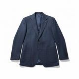 Giacca Lardini Sartoriale - Blu Micro-Texture