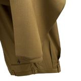 Pantaloni classici Lardini di colore marrone per uomo, realizzati al 100% in pura lana vergine.