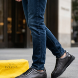 Sneakers Stringate Doucal's in Pelle