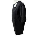 T-Shirt Sottogiacca Lardini in Cotone Filo di Scozia - Nero