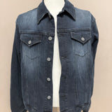 Two Men Giacca in Jeans imbottita taglia XL Blu