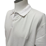 Polo Aspesi in Piqué di Cotone Stretch – Bianco