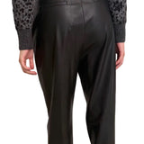 Pantalone jogger in ecopelle Liu Jo