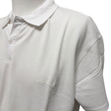 Polo Aspesi in Piqué di Cotone Stretch – Bianco