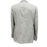 Blazer Lardini in Lana Vergine e Cashmere - Grigio Melange
