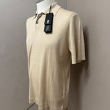 Alpha studio Polo Cashmere e Seta colore Beige