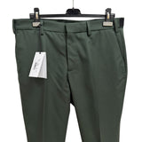 Pantalone Lardini Sartoriale – Pura Lana Vergine Verde Scuro
