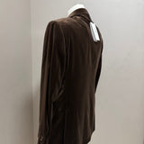 Giacca Lardini in Velluto "Attitude" – Marrone Cioccolato