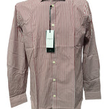 Camicia Hamaki-Ho – Rigata Bianco e Bordeaux